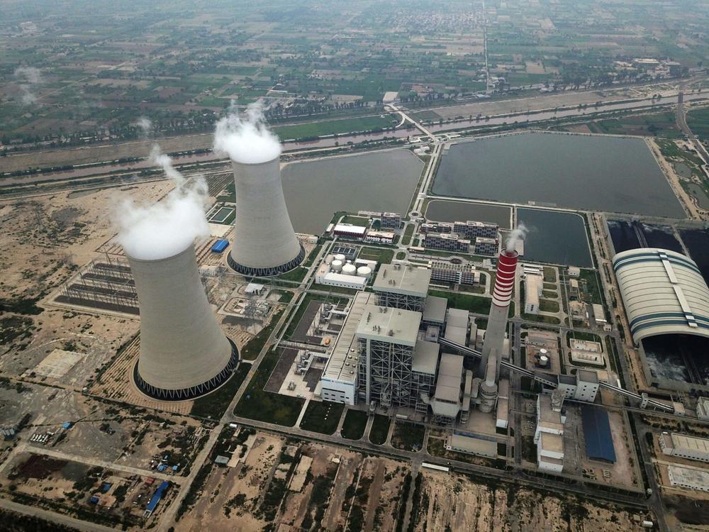 1320 MW Sahiwal coal power plant from the air